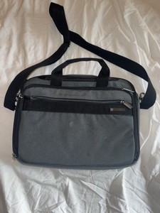  Samsonite Gray Laptop Messenger Bag