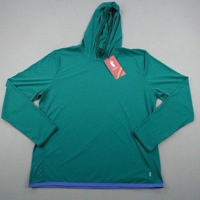 Cotopaxi Hoodie 2XL Malachite Green Sombra Sun Pullover Lightweight UPF 50+ NEW