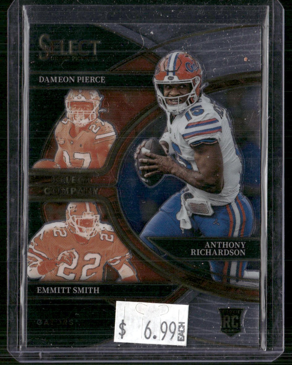 2023 Panini #SC-FG Anthony Richardson/Dameon Pierce/Emmitt Smith Select Company