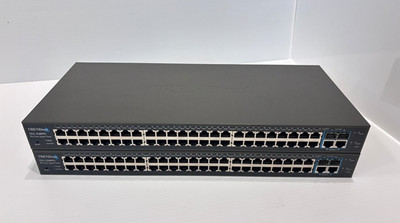 *Lot of 2x* TrendNET Web Smart Switch TEG-2248WS