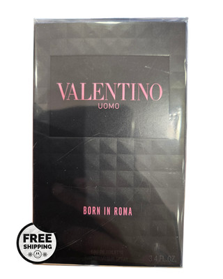 Valentino Uomo Born In Roma Coral Fantasy 3.4 oz. EDT Spray for Men New in Box