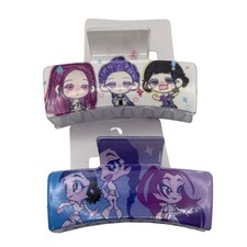 Cute Anime Style Hair Claw Clips Set of 2 Kawaii Girls Hair Accessories
