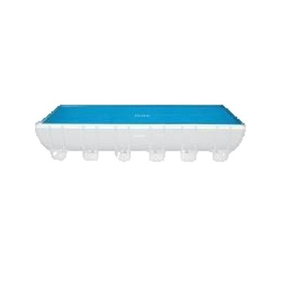 Intex 28017 Bache à bulles für Pool 736 x 366 cm Polyethylene Blau