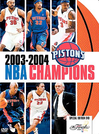 2003-2004 NBA Champions: Detroit Pistons (DVD, 2004)