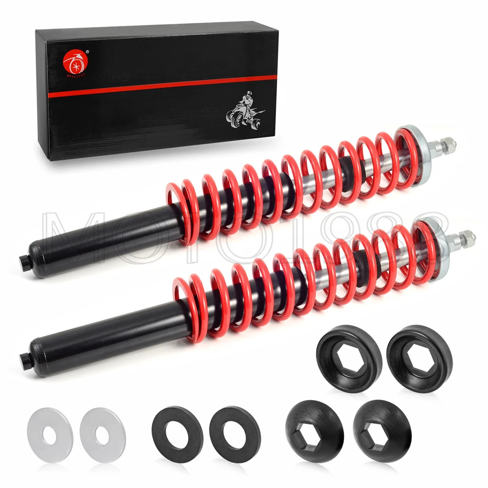 2X Amortiguadores de gasolina delanteros para Polaris Trail Blazer 250 Trail Boss 250 350 1988-1999 Foto 2 de 4