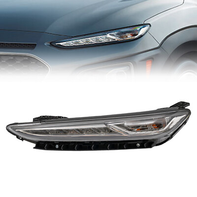 For 2018 2019 2020-21 Hyundai Kona Halogen Headlight Replacement Assembly Driver