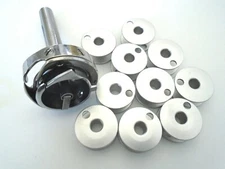 HOOK+BOBBIN CASE #240558,10655 for SINGER 111W155 CONSEW 224 225 226 +10 Bobbins