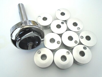 HOOK+BOBBIN CASE #240558,10655 for SINGER 111W155 CONSEW 224 225 226 +10 Bobbins