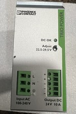 Phoenix Contact Trio-PS/3AC/24DC/10 24 VDC / 10 A, Trio Power Supply. Tested!