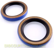 2PK CRANKSHAFT SEALS FITS LAWN BOY 609342 611396 31261 SILVER SERIES PRO GOLD 