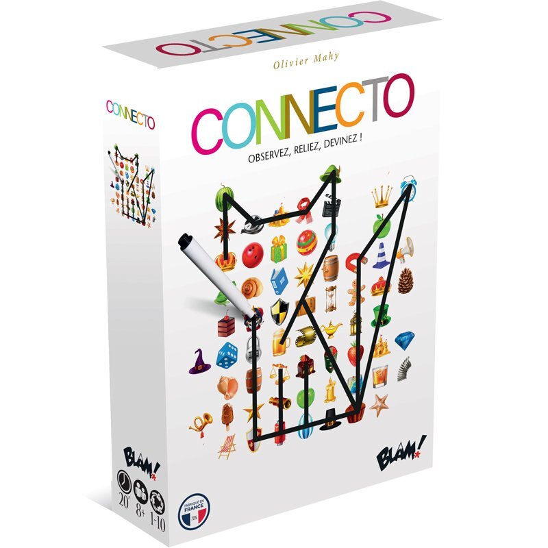 Connecto Jeu de Société Blam - Résolvez le Manque d'Ambiance avec ce Jeu de Lignes