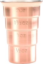 Barfly M37109CP Drink Jigger, 2 oz, Copper w/out 2 oz., Handle 