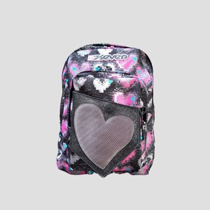 zaino seven nero con cuore