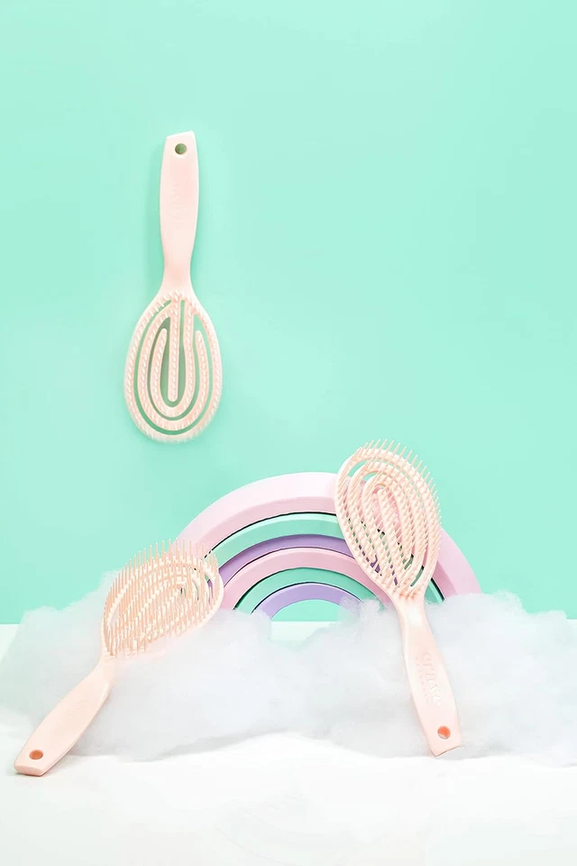 Escova desembaraçadora Crave Naturals FLEX DMC para cabelos texturizados naturais - Ha flexível - Imagem 4 de 4