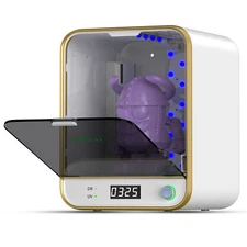 SUNLU Resin UV Curing Box II,42W Power,Removable Turntable,360° Curing,White