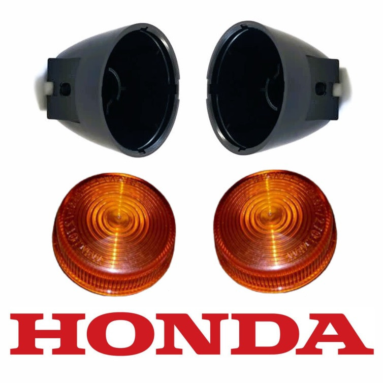 NEW! Honda front winkers base and lens set Motocompo NCZ50 AB12