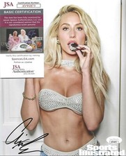 ALIX EARLE SIGNED INFLUENCER 8x10 PHOTO - JSA COA