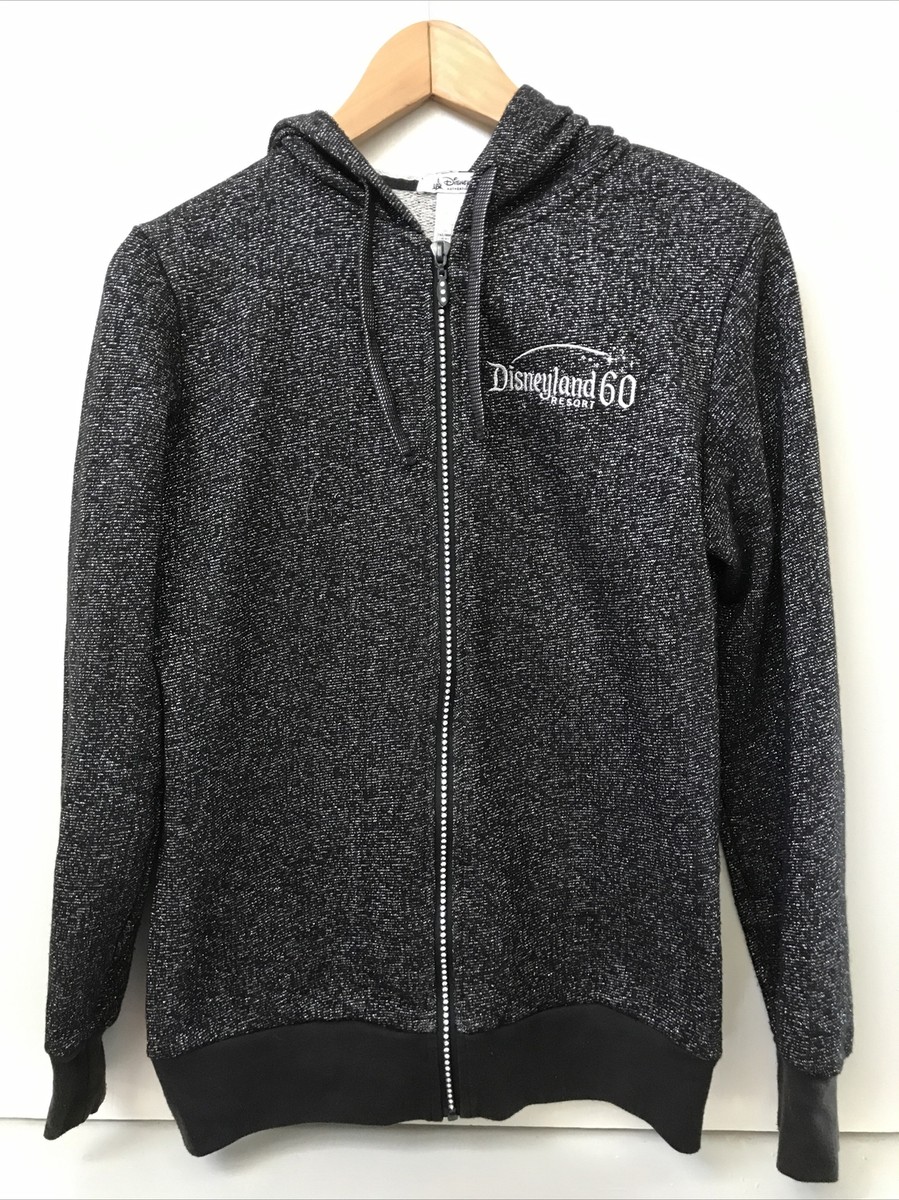 Disneyland 60th Diamond Celebration Zip Up Hoodie Sparkle