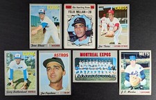 1970 Topps Baseball Lot 7 Cards