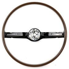Steering Wheel Woodgrain Black 1968 Mustang Steering Wheel Woodgrain Black 1968 Mustang