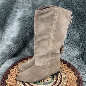 flat heel slouch boots