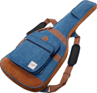 IBANEZ IGB541D-BL Powerpad Denim E-Gitarren Gigbag