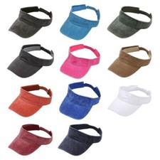 Women Men Washed Empty Top Baseball Cap Solid Color Outdoor Sunscreen Hat