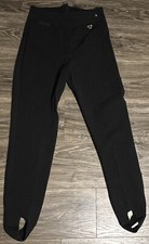 OBERMEYER Women's Wool Blend Stirrup Softshell Ski Pants- Size 10L -Vintage