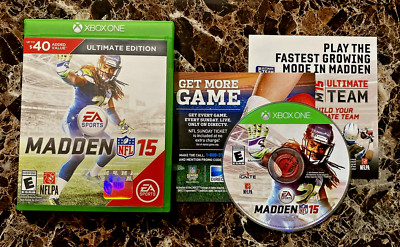    2014 Madden NFL 15  Microsoft Xbox One   