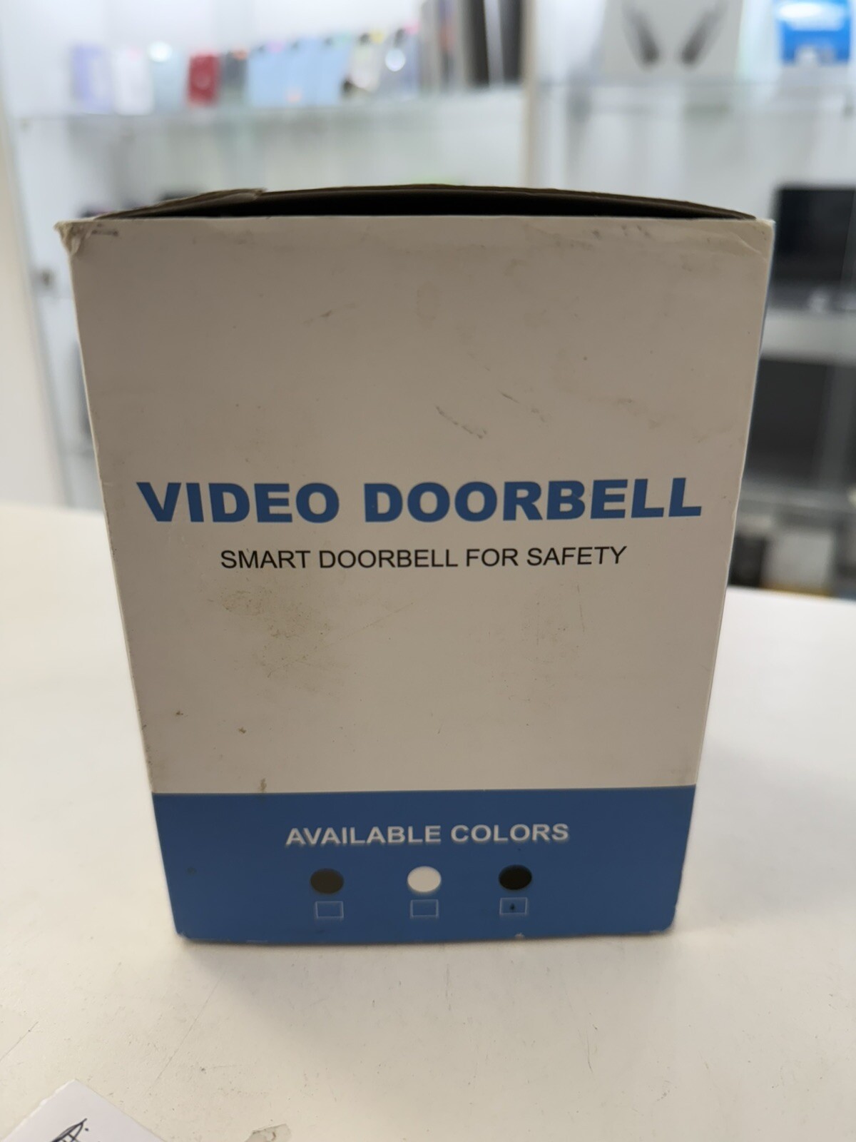 Blink Video Doorbell Wireless Security Camera System in Black  -image