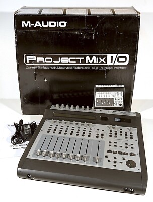  【PRO TESTED】MINTY in BOX M-Audio Project Mix I/O Firewire Controller GUARANTY