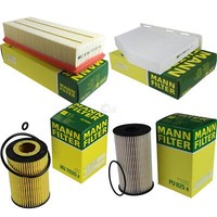 MANN-FILTER Paket FüR Vw Caddy Alltrack Kasten Saa 2.0 Tdi 4Motion Tiguan 5N_