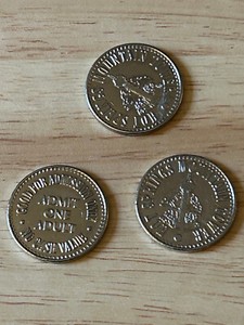 Vintage Hot Springs National Park Tower Amitance Tokens