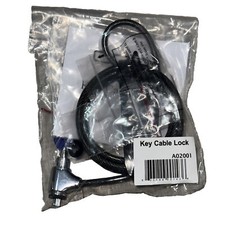 CODi A02001 Laptop Computer Key Cable Lock Brand New