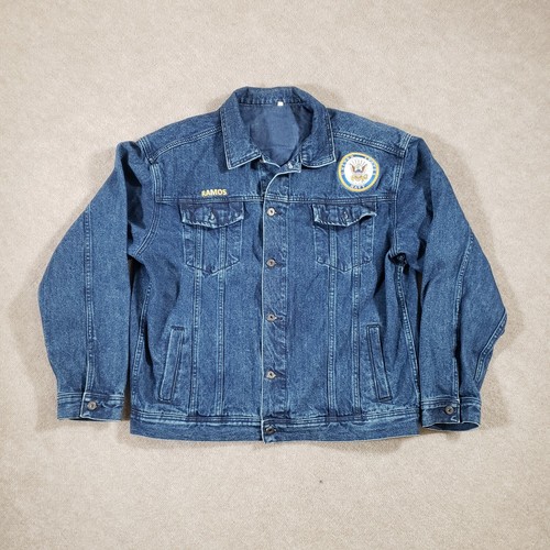 us navy denim jacket