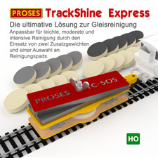 TS-505 TrackShine Express für HO Gleise der Modellbahn