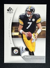 2005 Upper Deck SP Authentic Ben Roethlisberger #68 Football Card Steelers