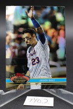  2021 Stadium Club Chrome Javier Baez 1991 Refractor Variation Insert NY Mets
