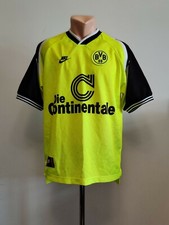 Football shirt soccer Germany Borussia Dortmund BVB Home 1995/1996 Nike jersey M