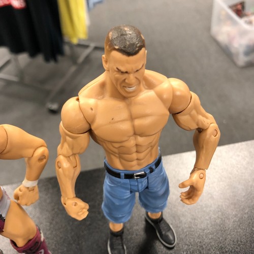 WWE Mattel USED Wrestling Figures Basic Set Lot John Cena Daniel Bryan Danielson - Picture 4 of 8