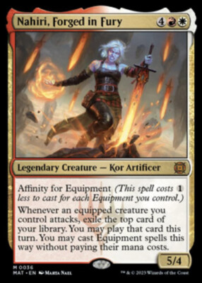 March of the Machine - AFTERMATH - FOIL - Nahiri, Forged in Fury