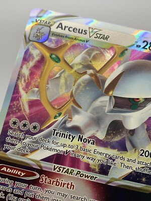 Pokmon TCG Arceus VSTAR Sword & Shield: Brilliant Stars 123/172 Holo Ultra Rare | eBay Pokmon TCG Arceus VSTAR Sword & Shield: Brilliant Stars 123/172 Holo Ultra Rare | eBay