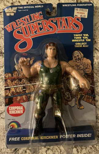 WWF LJN Wrestling Superstars Corporal Kirchner Fig...