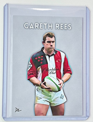 Gareth Rees Limited Edition Artist Signed ''Team Canada'' Trading Card 1/10