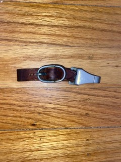 Early Original WW2 German SA dagger hanger With Maker Mark.