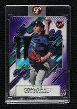 2025 Topps Pristine Purple Pristine Pulsar Refractor 33/99 Logan Gilbert #235