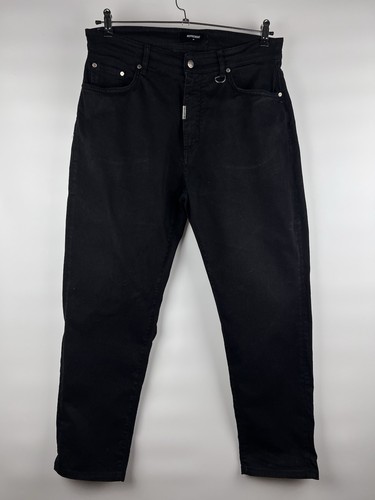 Represent Clo Mens Baggy Denim Black Jeans Size 34