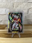 2024 Panini Select-Premier Level Drake Maye #113 Green & Yellow Shock Prizm (RC)