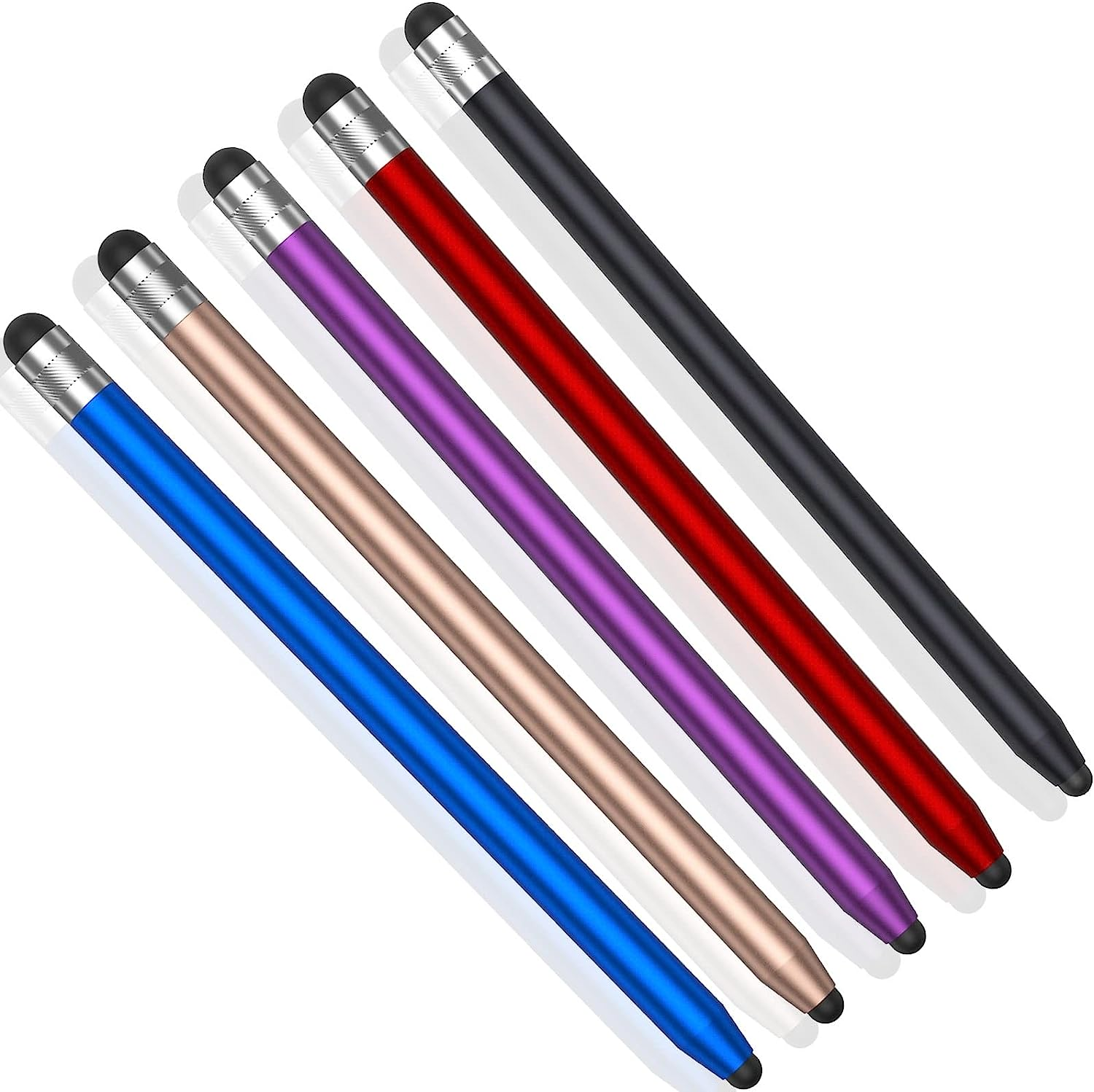 5-Pack High-Sensitivity Capacitive Stylus Pens for Touch Screens