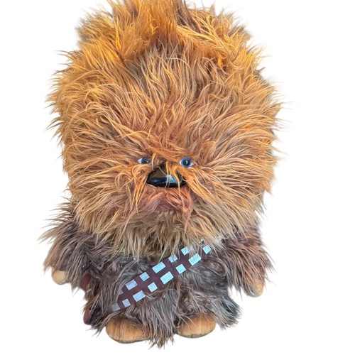 Chewbacca Star Wars Super Deluxe 24 Zoll sprechendes bewegliches Plüschtier unterirdisches Spielzeug - Bild 1 von 16